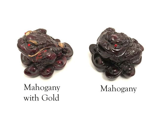 Three-Legged Money Toad/Frog on Ingots