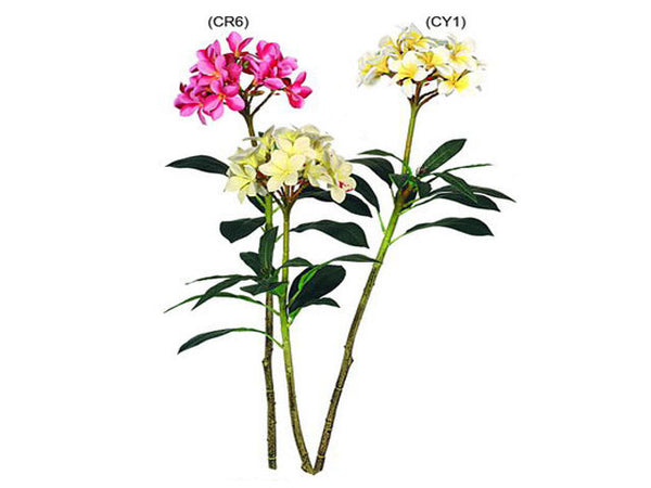 Artificial Flowers - Frangipani Branch