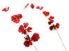 Frosty Acrylic Flower Stem - Red