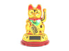 Solar Powered Hand Motion Lucky Cat Gold