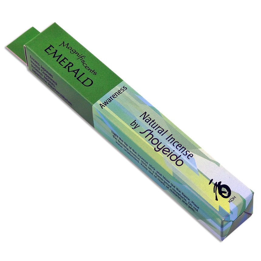 Shoyeido Magnifiscents Incense - Emerald