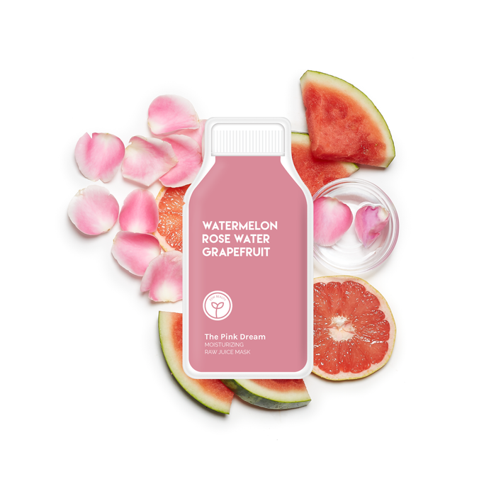 The Pink Dream Moisturizing Raw Juice Sheet Mask