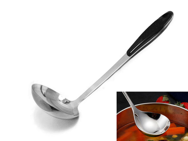 Stainless Steel Ladle - Oval Scoop