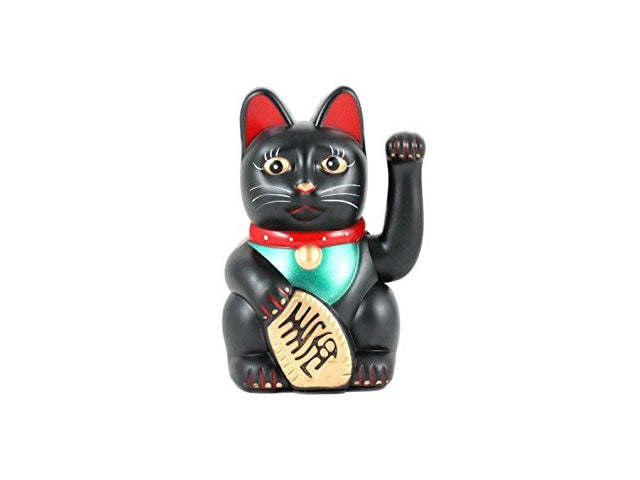 Battery Powered Hand Motion Lucky Cat - 7"H