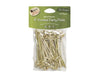 100 packaged bamboo picks with knots 