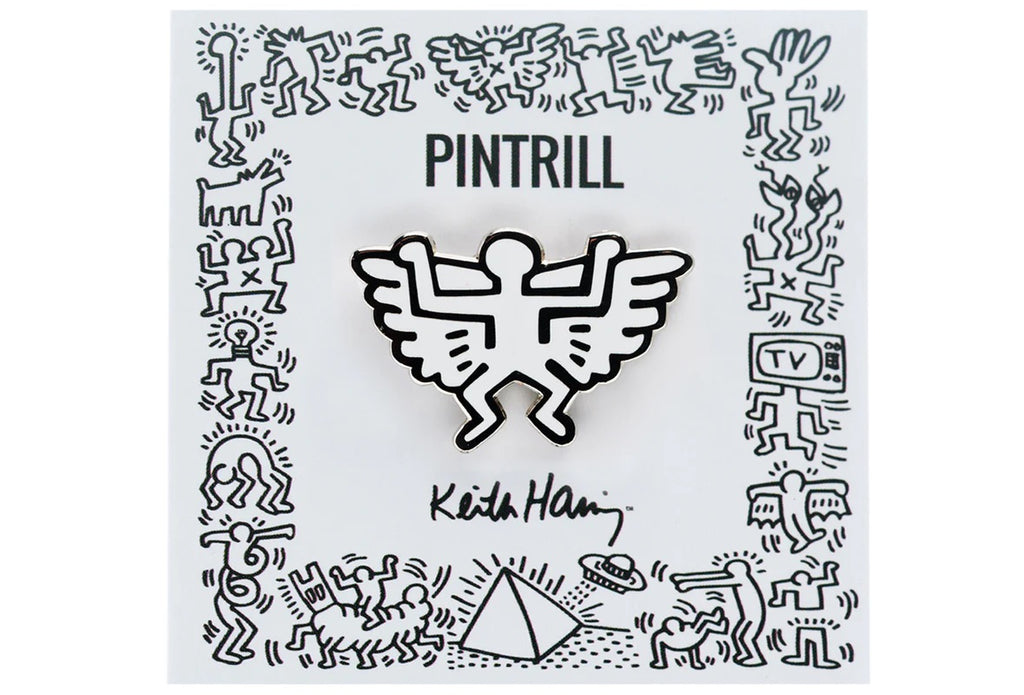 Keith Haring - Angel Pin