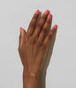 JINsoon Sinopia nail polish on someone's hand