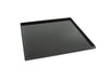 Black low profile lacquer plastic serving tray