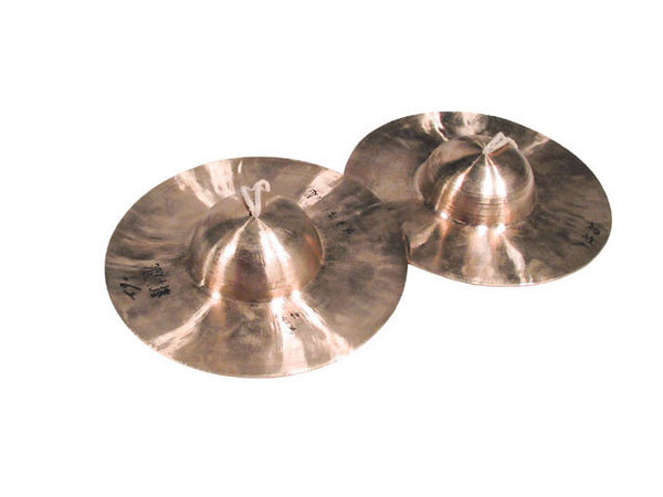 Pair of hand made Dome Shape Brass Cymbals