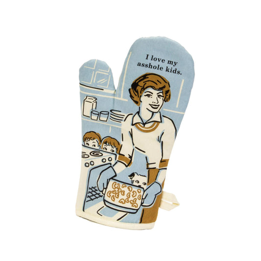 Sassy oven mitt