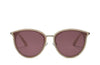 Front view of Covry - Maia Beige Sunglasses
