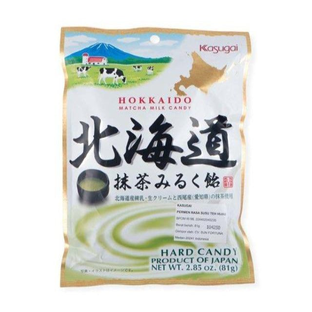 Kasugai Hokkaido Matcha Milk Hard Candy