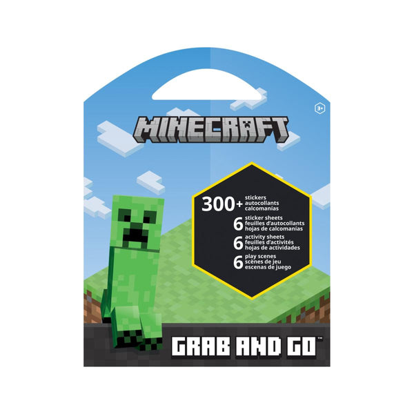 Minecraft Grab and Go Sticker Book