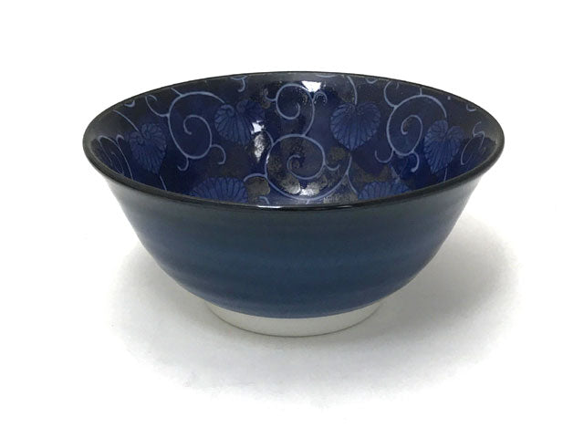 Aoi-Karakusa Blue Vine Design Bowl