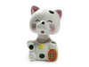ceramic springy head cat doll