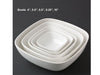 Omakase White Ceramic  Bowl - Square