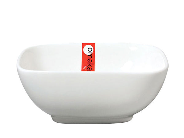 Omakase White Ceramic  Bowl - Square