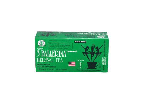 box of 3 ballerina herbal tea
