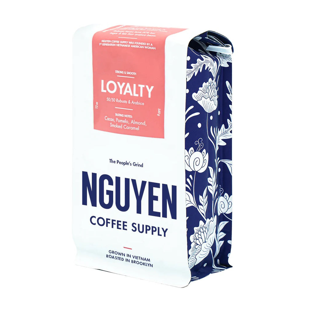 Nguyen Coffee Supply Loyalty Whole Bean Arabica and Robusta Coffee (12 Ounces)