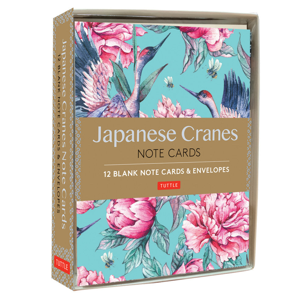 Note Cards: Japanese Cranes