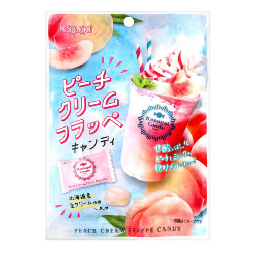 Kasugai Cream Frappe Candy - Peach Cream