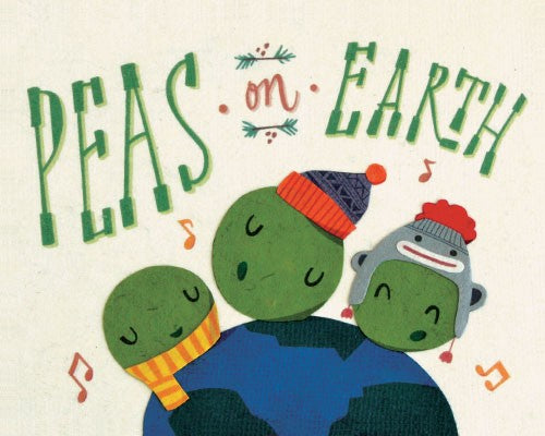 peas on earth card