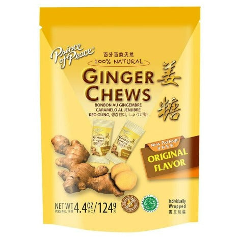 Package of original spicy and delicious ginger chews