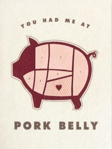 pork belly card
