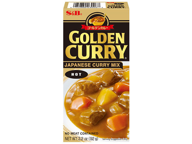 S & B Golden Curry Sauce Mix - Hot