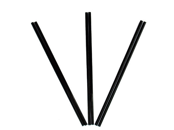 3 pairs of melamine chopsticks- black