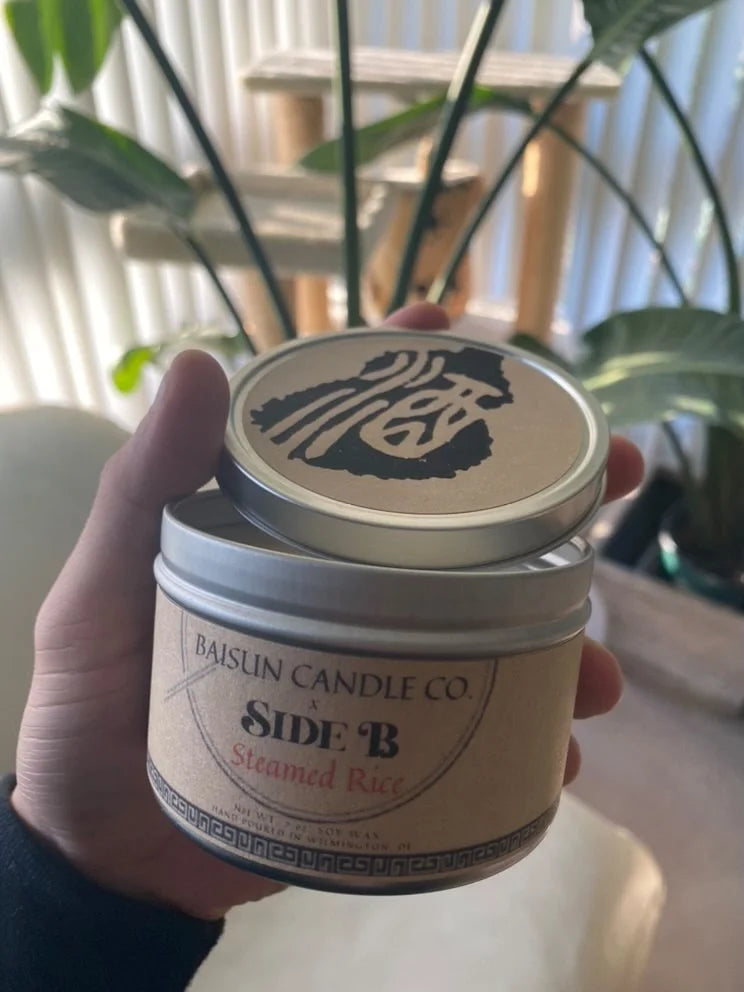 Steamed White Rice Scented Candle