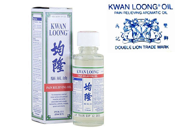 Kwang loong pain relieving oil