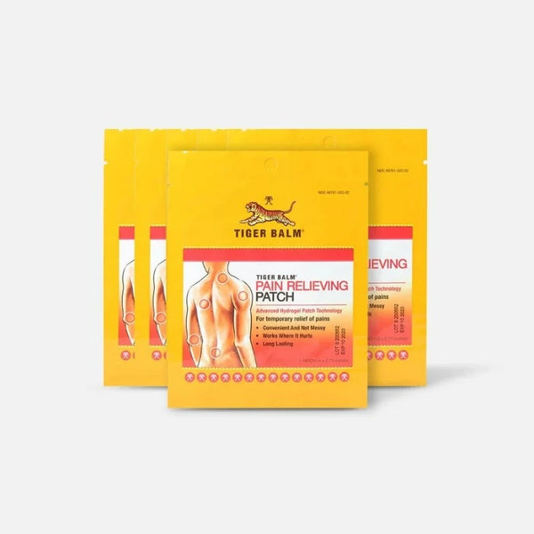tiger balm pain relief patch packages