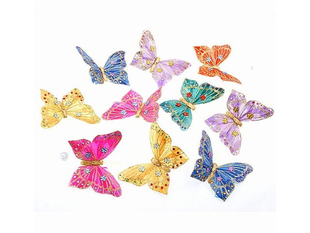 Multi Color Butterfly Garland