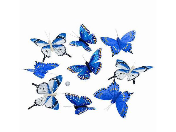 Blue Butterfly Garland