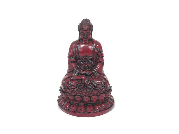 Ru- Lai buddha meditating (7"H )