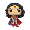 Funko Pop! Heroes Wonder Woman 80th Classic w/ Cape - figurine outside box