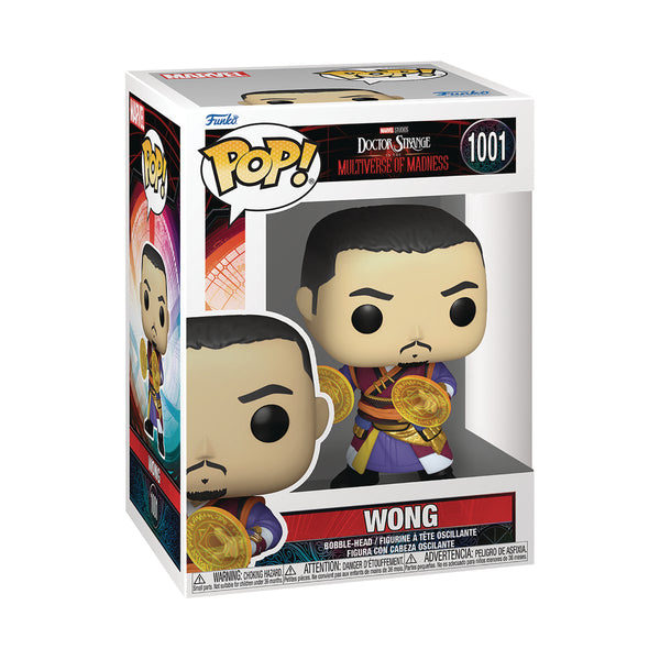 Funko Pop! Marvel Dr. Strange MM Wong - figurine inside box