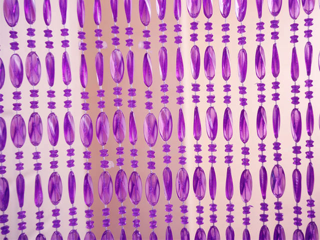 Acrylic Beaded Curtain - Oval Beads