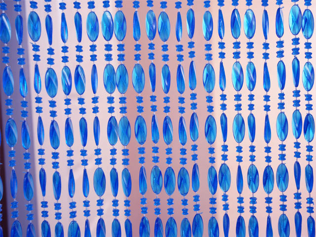 Acrylic Beaded Curtain - Oval Beads