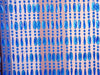 Acrylic Beaded Curtain - Oval Bead - Royal Blue close up