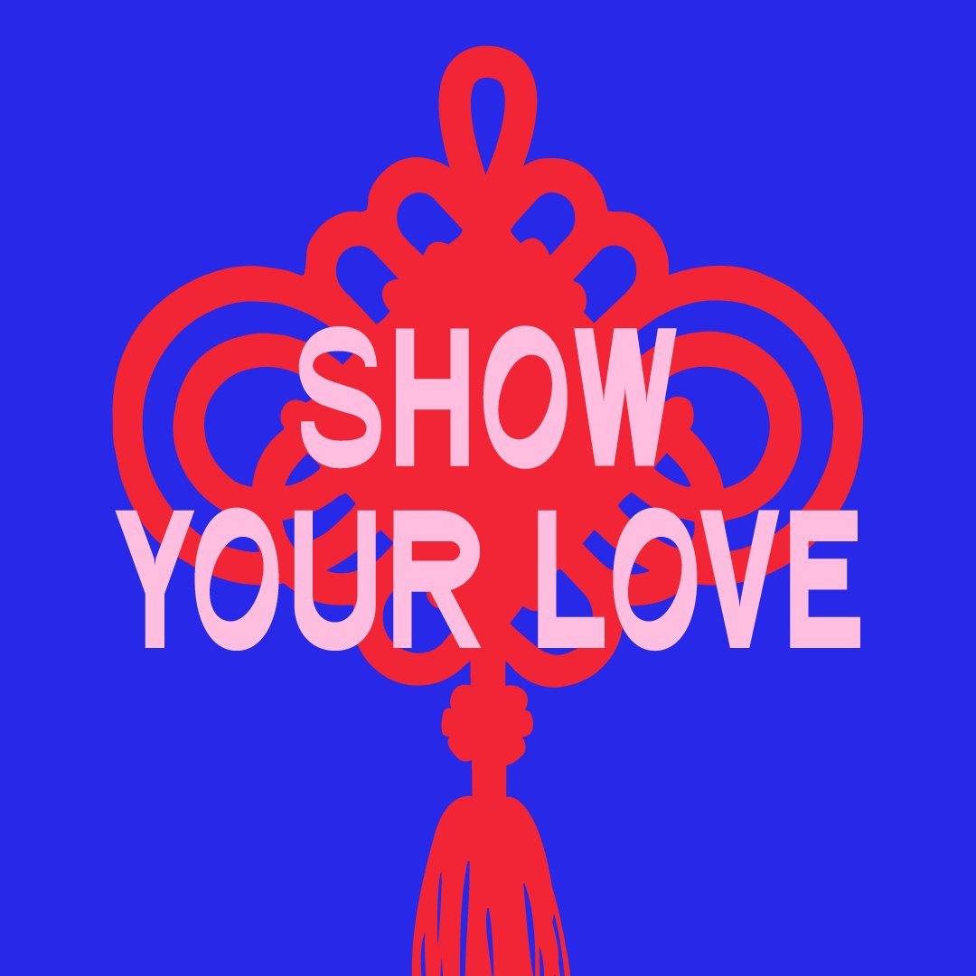 Show the Love graphic
